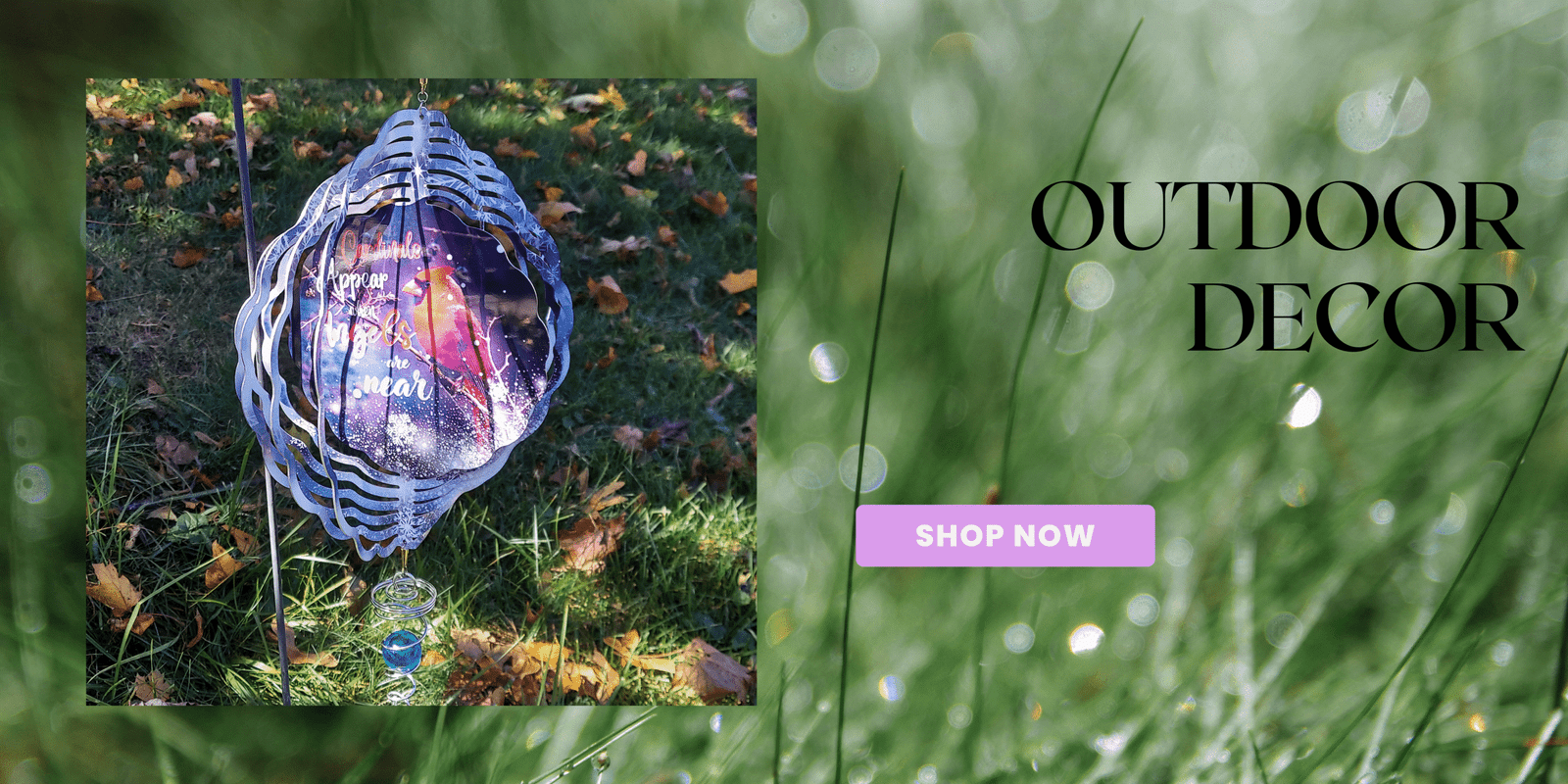 Home 3 Outdoor Decor Banner