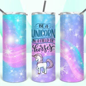 Unicorn Tumbler Watercolor