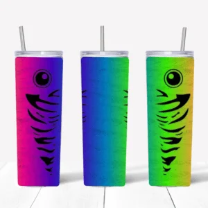 Fishing Lure Tumbler Blue