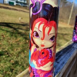 ruby moon tumbler fantasy art