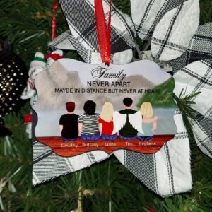 custom family christmas ornament