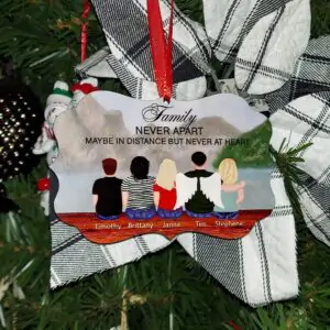 custom family christmas ornament