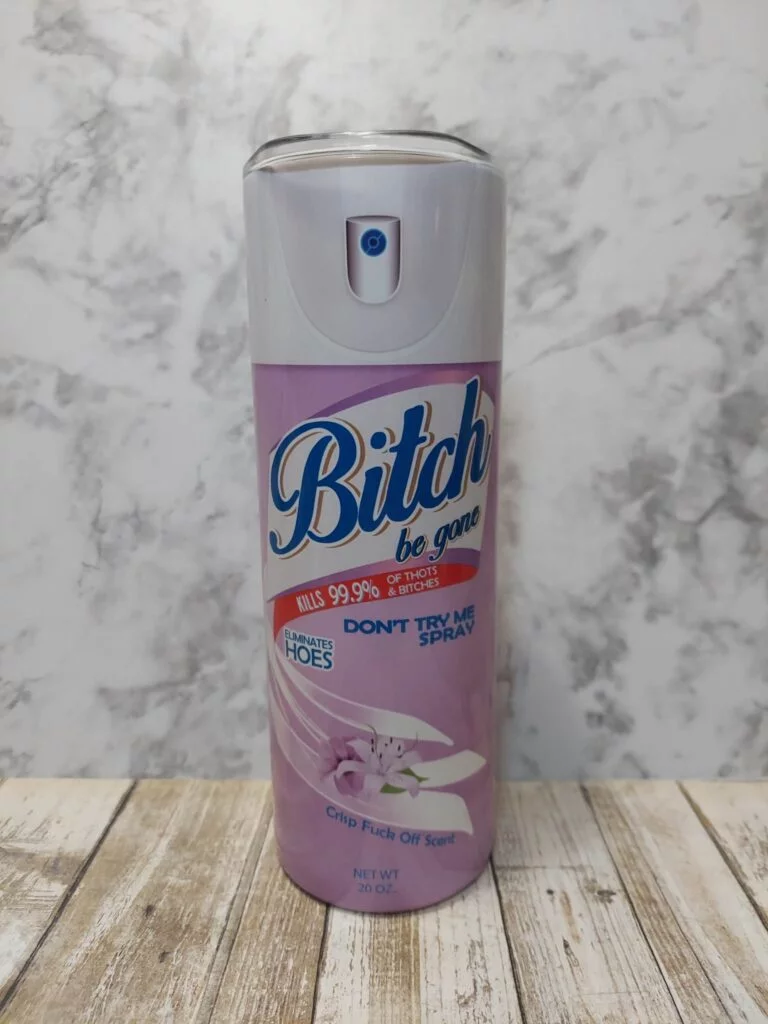 Appalachian Gifts, Graphic Tees & Personalized Tumblers 8 Bitch Be Gone Spray Tumbler