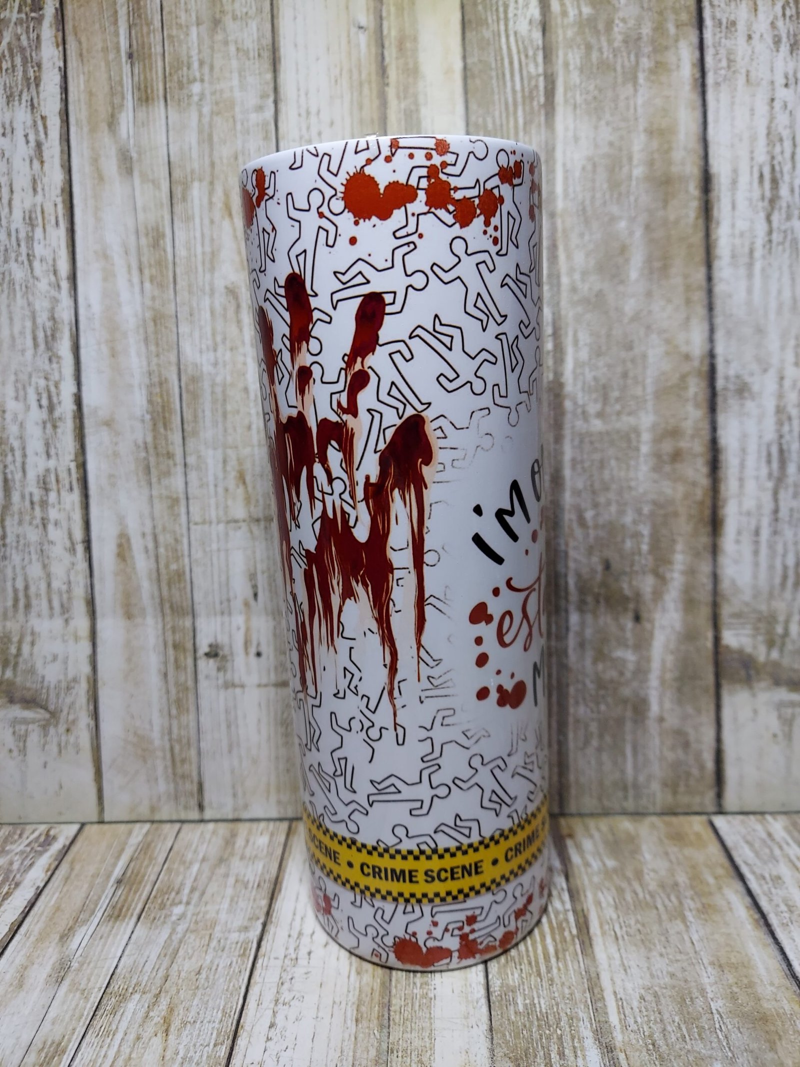 True Crime Tumbler – Funny “Alibi” Gift for Crime Fans - 20oz 5 True Crime Tumbler – Funny “Alibi” Gift for Crime Fans - 20oz - Image 5