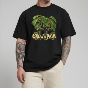 Grow a Pair Shirt for Pawpaw Growers - Pawpaw Fruit Tee